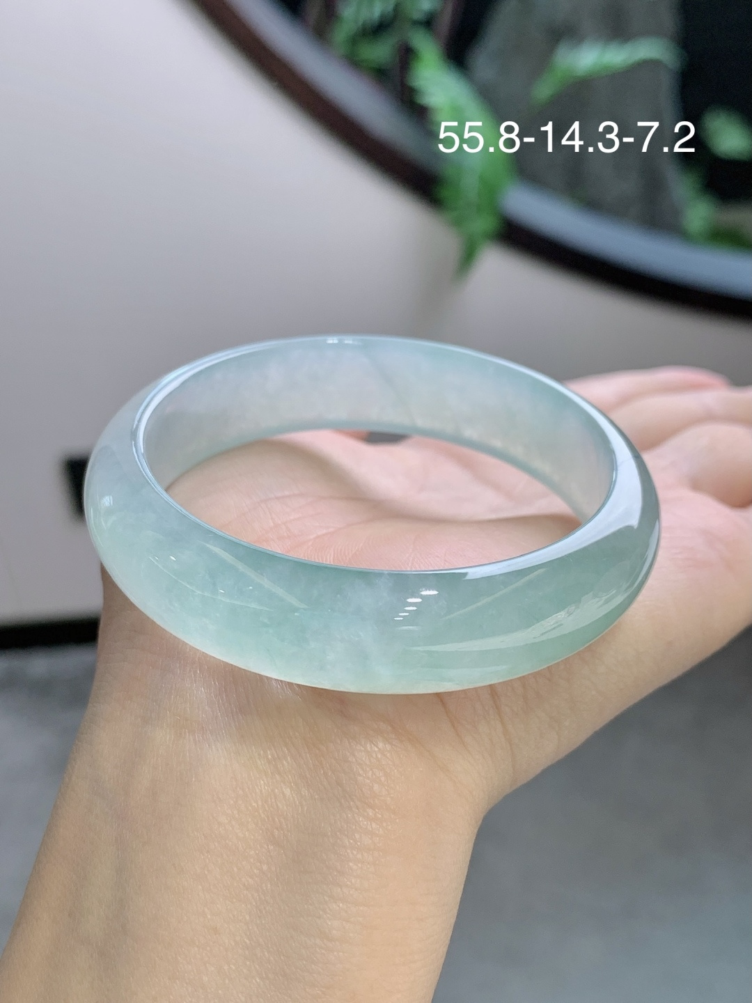 Apple Green Jadeite Bangle