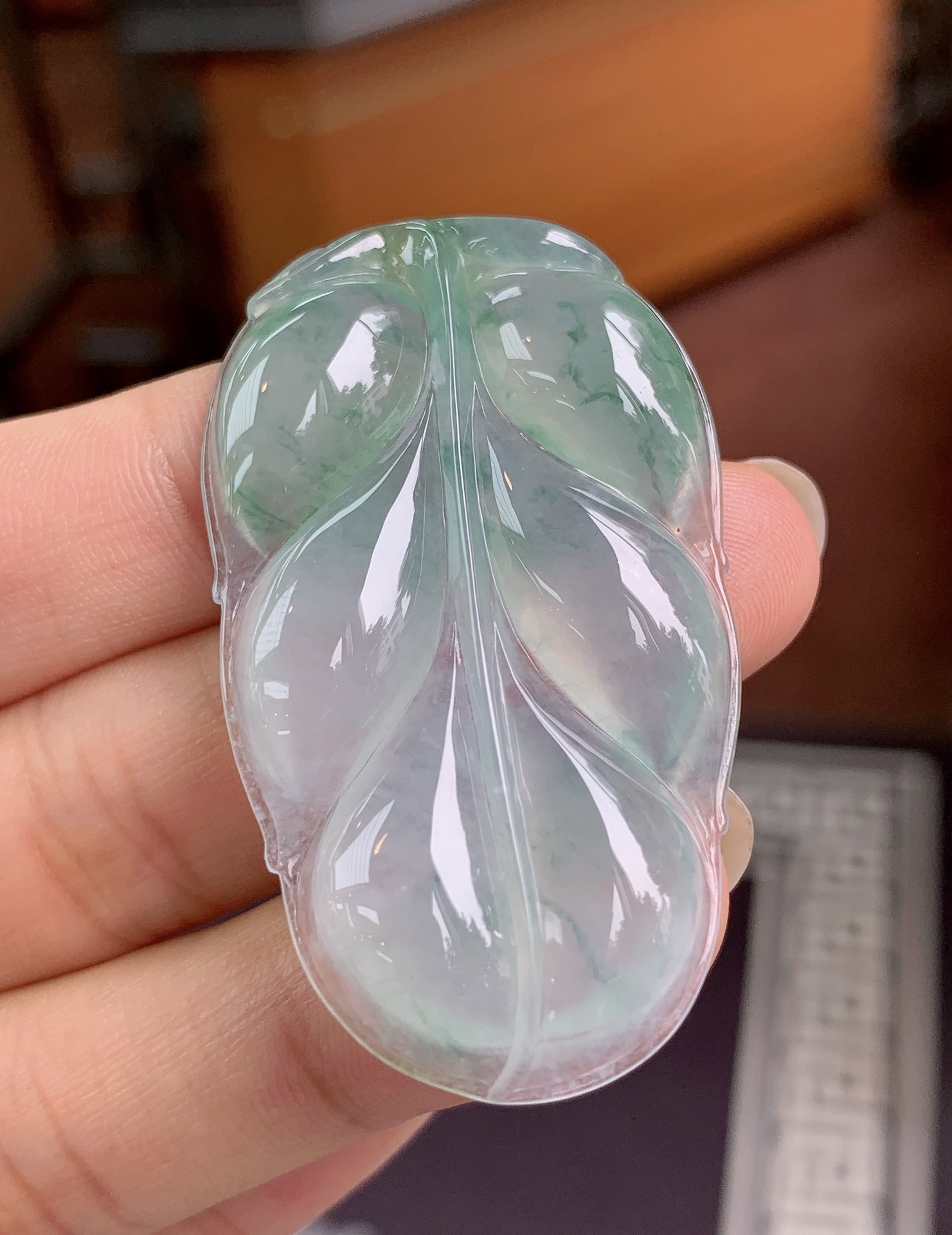 Lavender Jadeite Pendant - JD-PD-0004-1