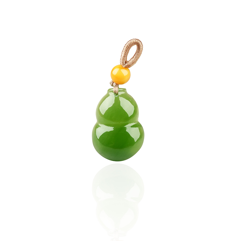 Hetian Jade Gourd Pendant