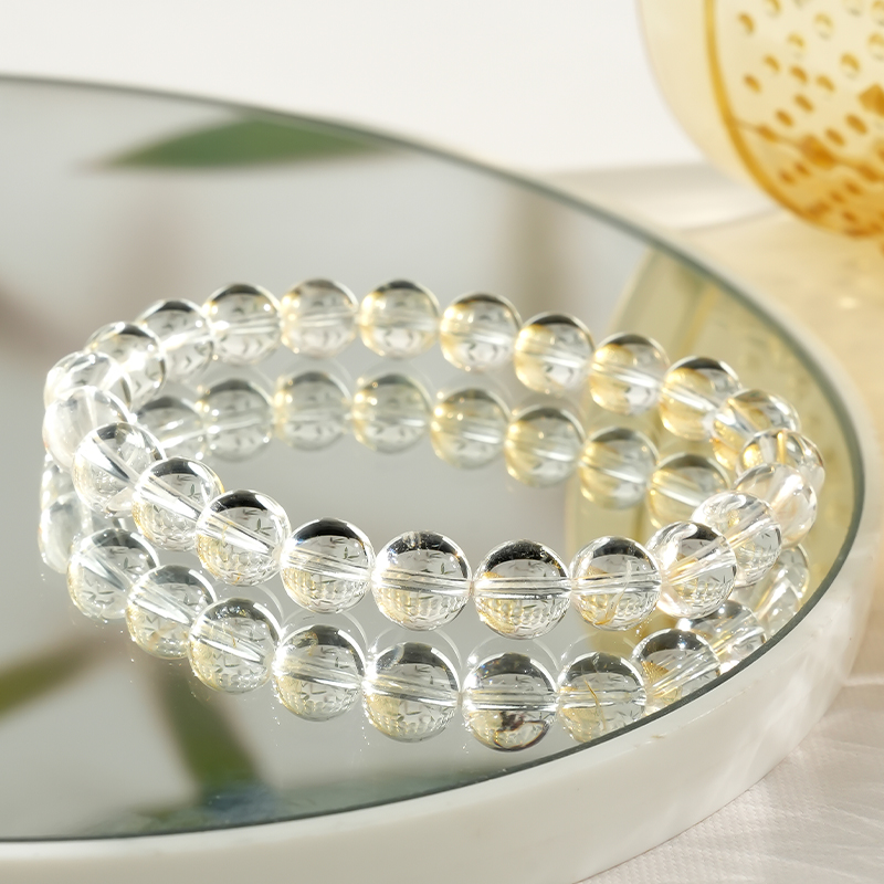 Natural Clear Crystal Bracelet