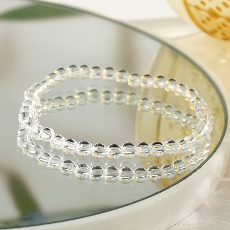 Natural Clear Crystal Bracelet