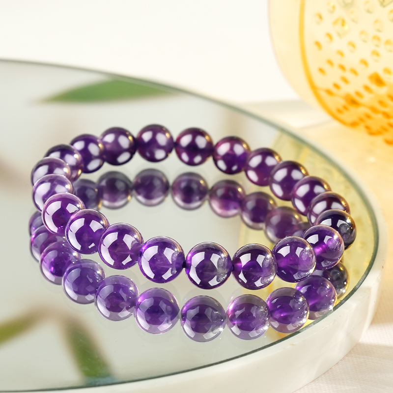 Natural Amethyst Crystal Bracelet