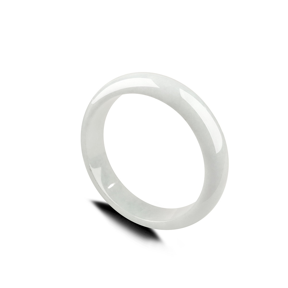 Pale Green Jadeite Bangle - ABP5741 - additional detail image 1