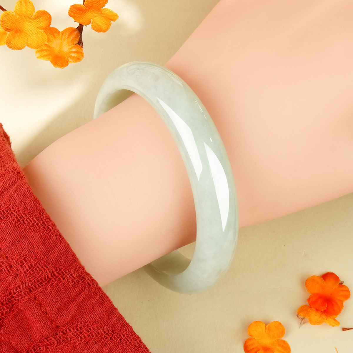 Green Jadeite Bangle - HP0691 - image 3