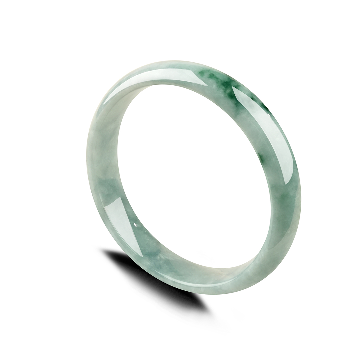 Green Jadeite Bangle - LQ02031 - additional detail image 1