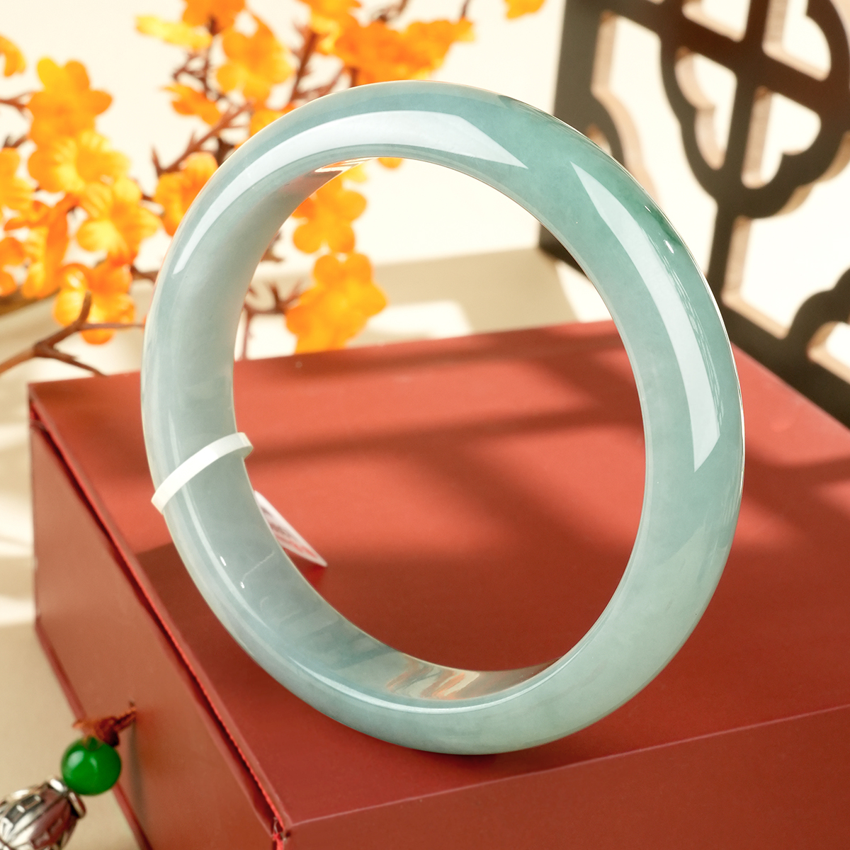 Green Jadeite Bangle - LS000005 - image 2