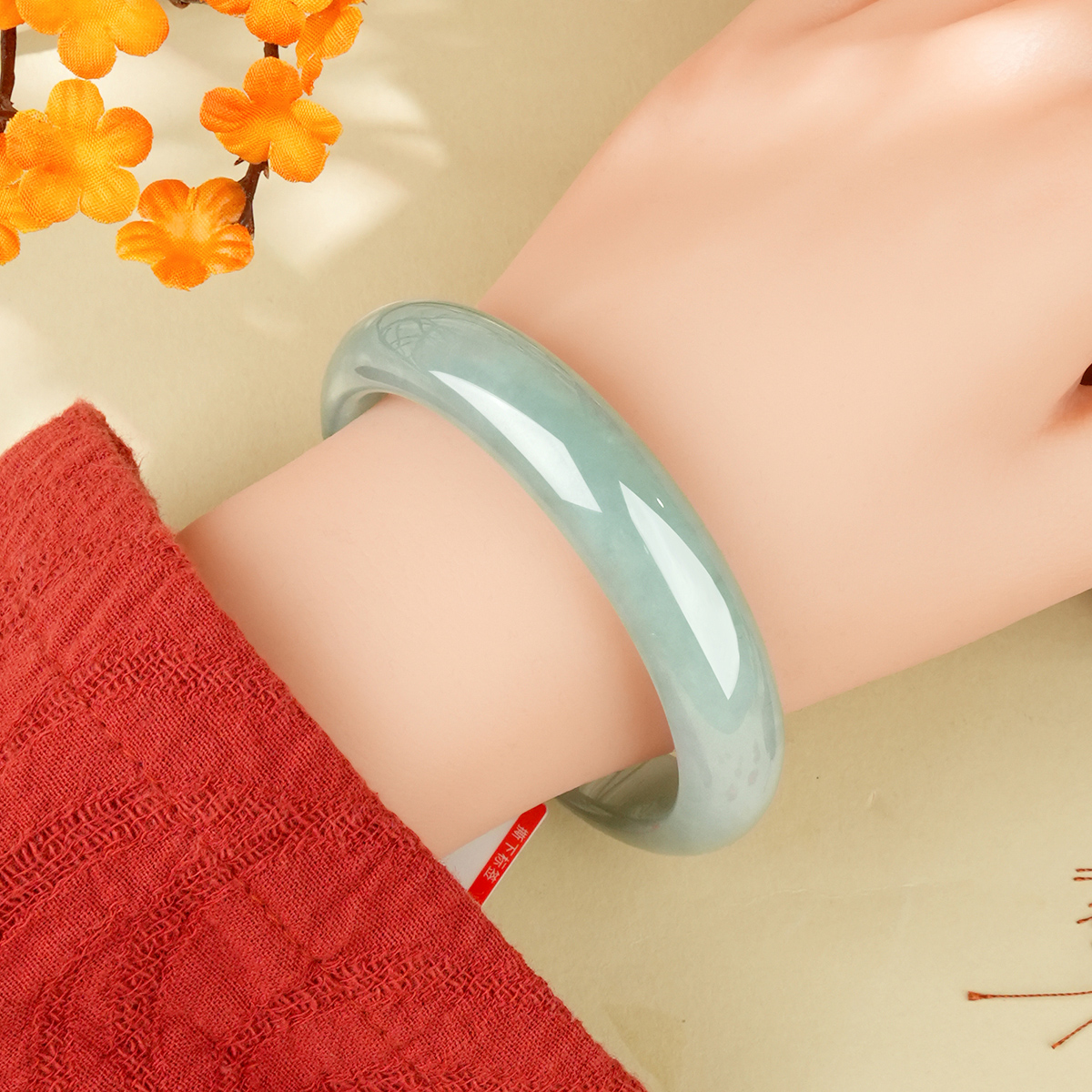Green Jadeite Bangle - LS000005 - image 3