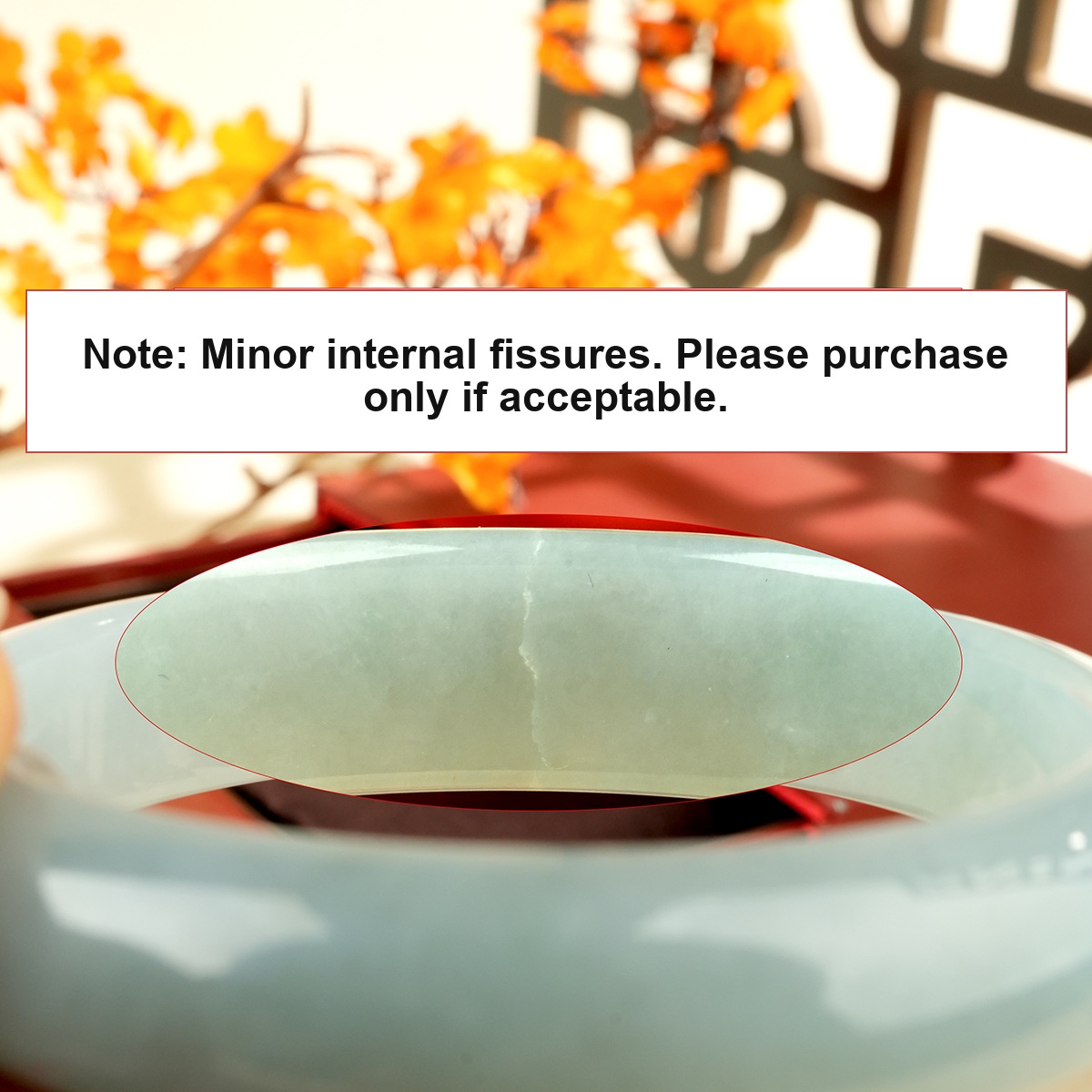 Green Jadeite Bangle - LS000005 - additional detail image 1