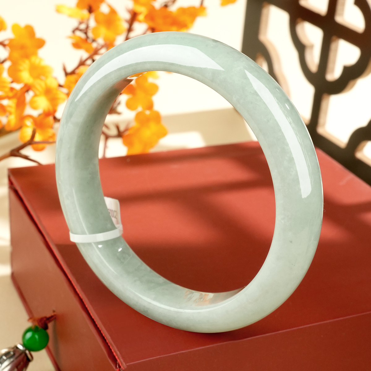 Green Jadeite Bangle - LS00002 - image 2