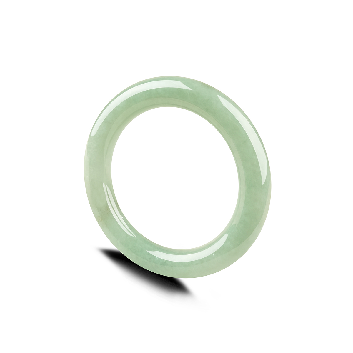 Green Jadeite Bangle - LS00004 - additional detail image 1