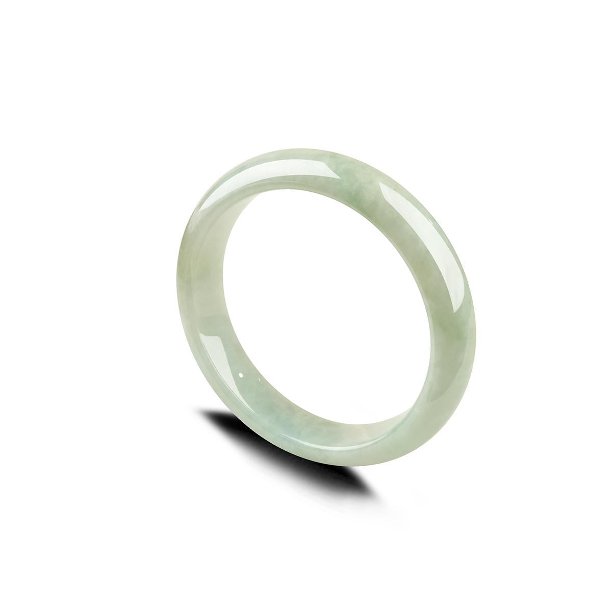 Green Jadeite Bangle - LS00007 - additional detail image 1