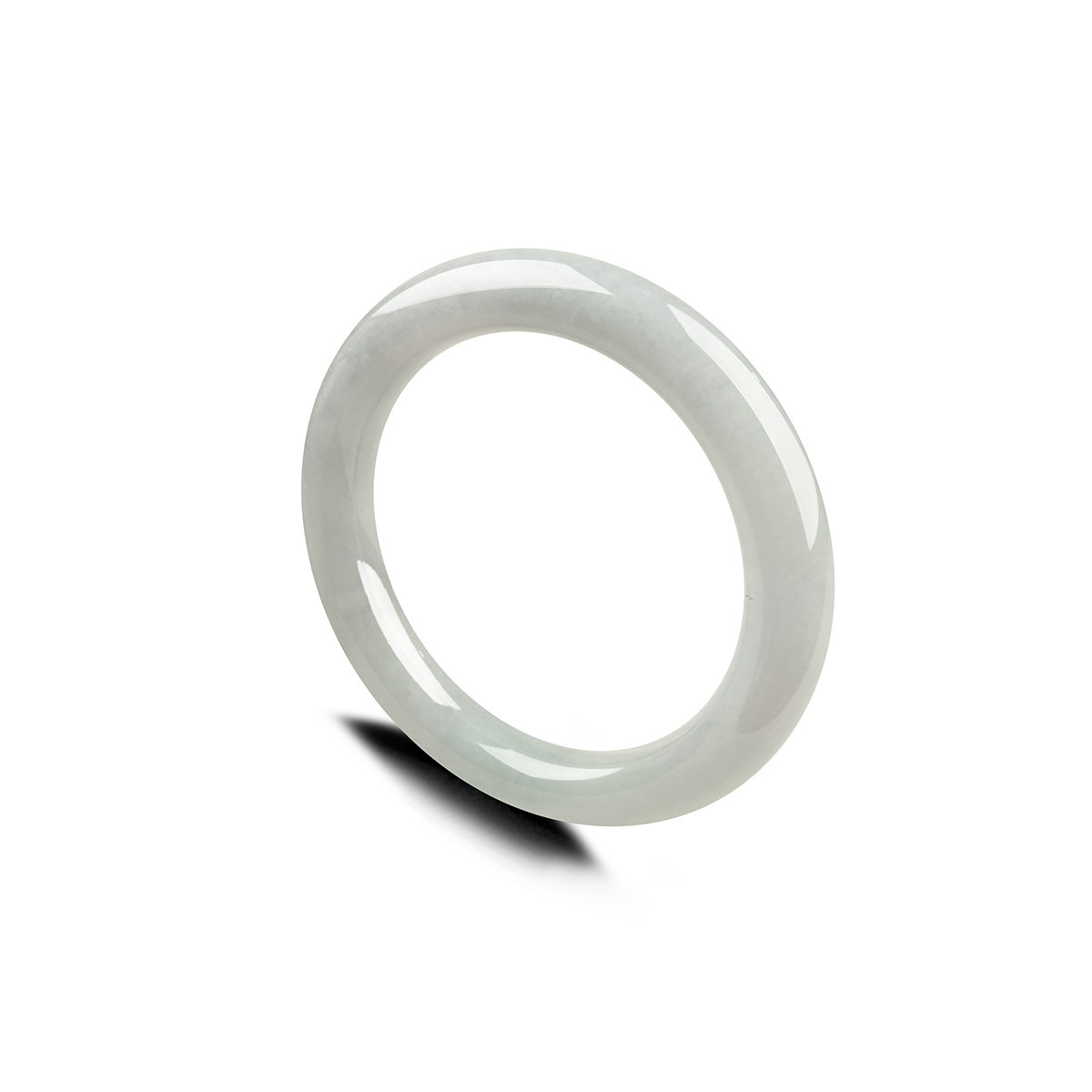 Green Jadeite Bangle - LS00008 - additional detail image 1