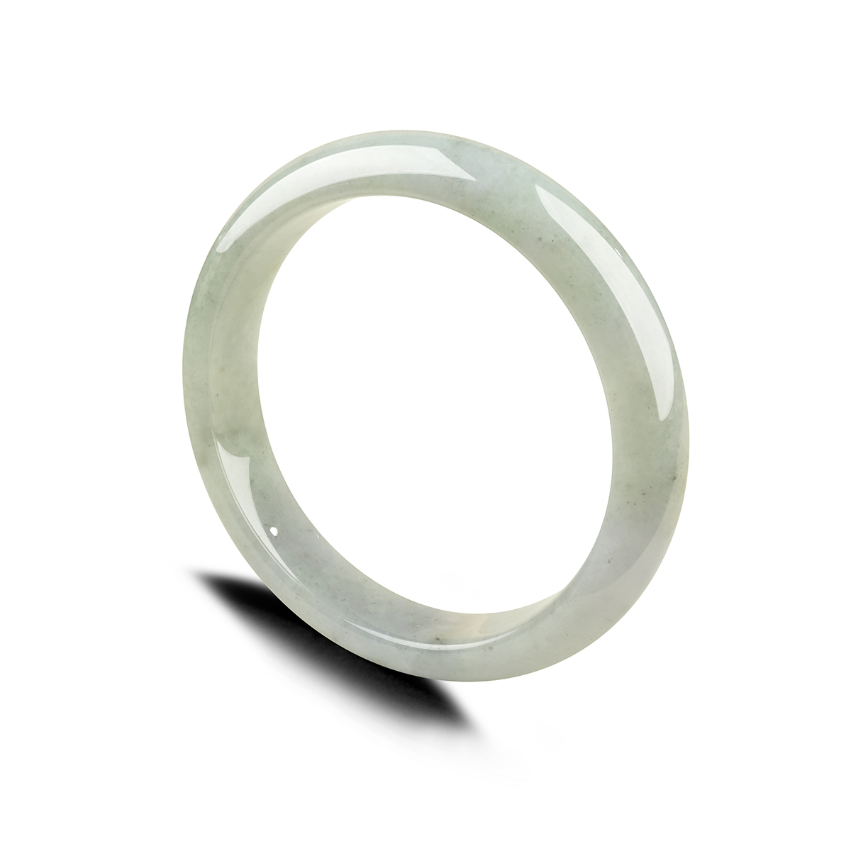 Green Jadeite Bangle - LS00017 - additional detail image 1