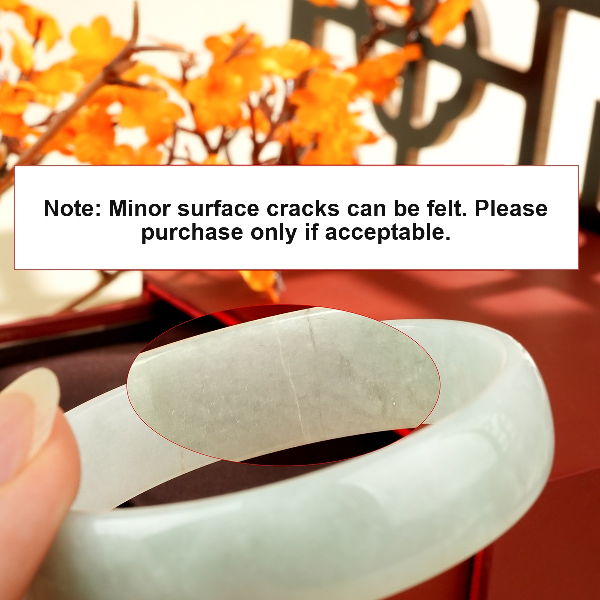 Green Jadeite Bangle - QC1159 - additional detail image 2
